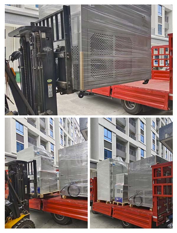 圓滿交機江西景德鎮客戶公司！